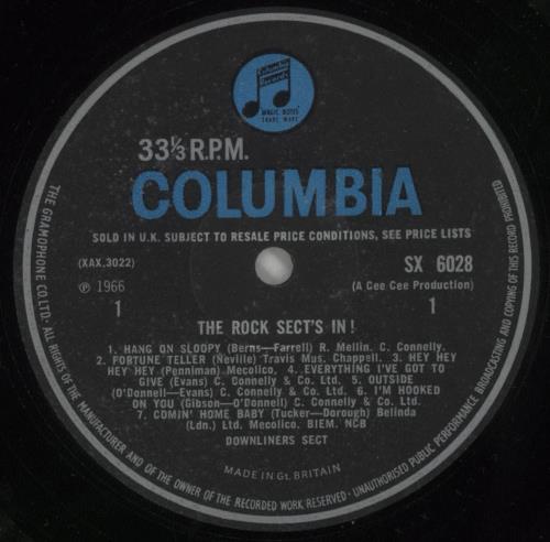 Downliners Sect The Rock Sect's In - VG vinyl LP album (LP record) UK DWSLPTH871516