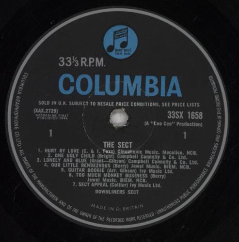 Downliners Sect The Sect - 1st - VG vinyl LP album (LP record) UK DWSLPTH843464