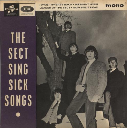 Downliners Sect The Sect Sing Sick Songs 7" vinyl single (7 inch record / 45) UK DWS07TH558992