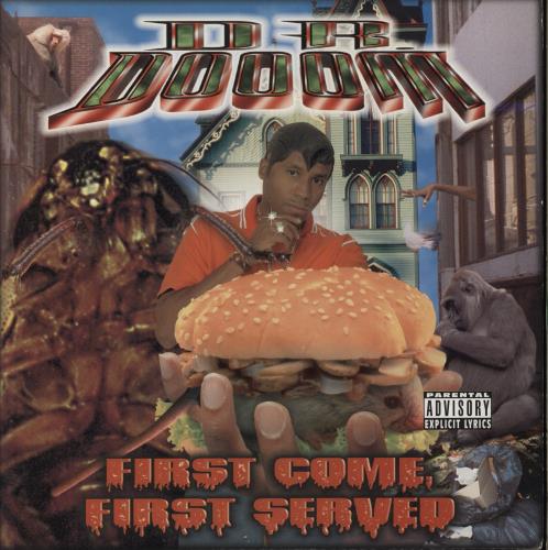 Dr. Dooom First Come, First Served 2-LP vinyl record set (Double LP Album) UK 8RC2LFI853288