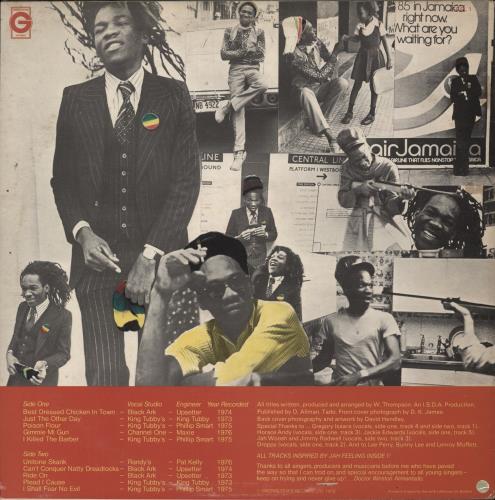 Dr Alimantado Best Dressed Chicken In Town vinyl LP album (LP record) UK D6ILPBE638750