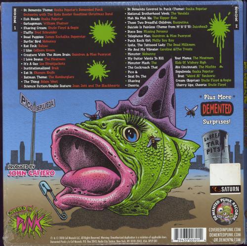 Dr Demento Dr. Demento Covered In Punk - Sealed 3-LP vinyl record set (Triple LP Album) US DRX3LDR793160