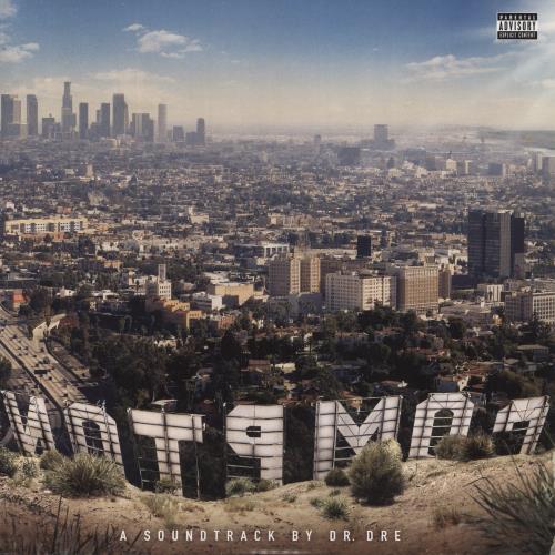 Dr Dre Compton [A Soundtrack By Dr. Dre] 2-LP vinyl record set (Double LP Album) UK DR.2LCO835600