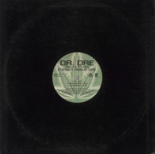 Dr Dre Forgot About Dre 12" vinyl single (12 inch record / Maxi-single) US DR.12FO863673