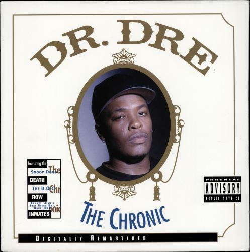 Dr Dre The Chronic + Insert 2-LP vinyl record set (Double LP Album) US DR.2LTH754398