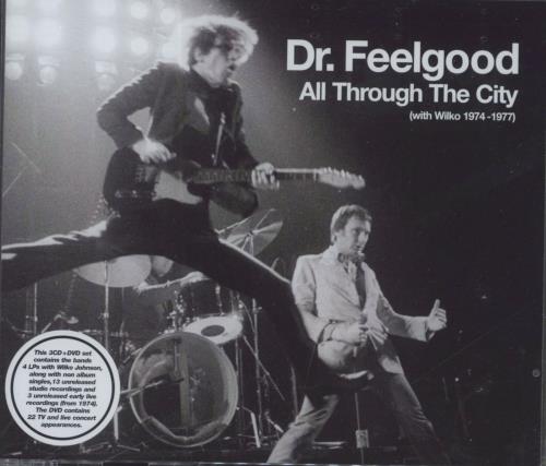 Dr Feelgood All Through The City [With Wilko 1974-1977] - Sealed 4-CD album set UK DRF4CAL655087