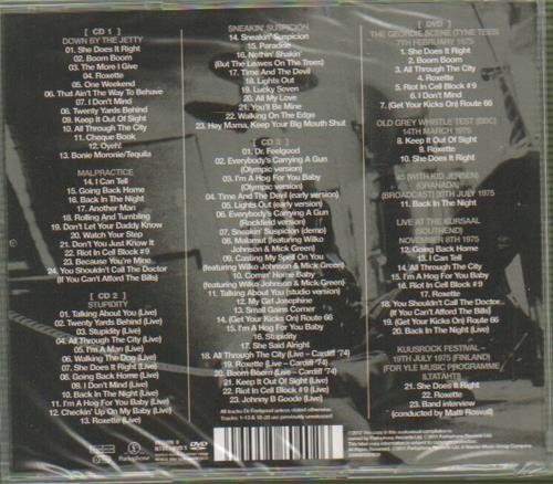 Dr Feelgood All Through The City [With Wilko 1974-1977] - Sealed 4-CD album set UK DRF4CAL655087