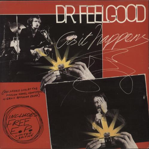 Dr Feelgood As It Happens + 7" - EX vinyl LP album (LP record) UK DRFLPAS865959