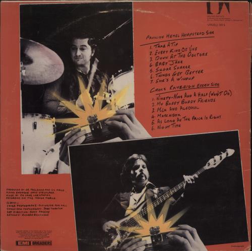 Dr Feelgood As It Happens vinyl LP album (LP record) South African DRFLPAS787702