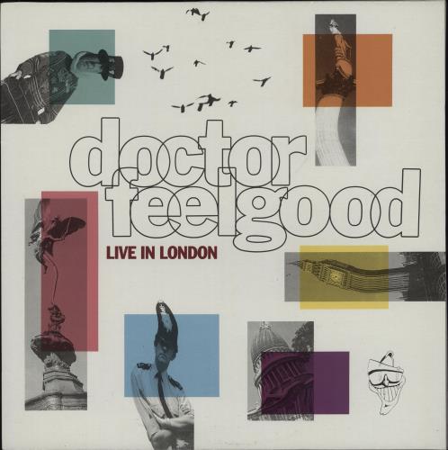 Dr Feelgood Live In London vinyl LP album (LP record) UK DRFLPLI750124