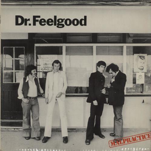 Dr Feelgood Malpractice - 1st vinyl LP album (LP record) UK DRFLPMA392443