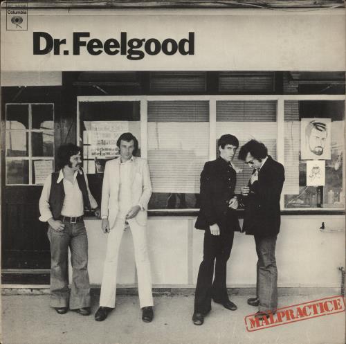 Dr Feelgood Malpractice vinyl LP album (LP record) US DRFLPMA864488