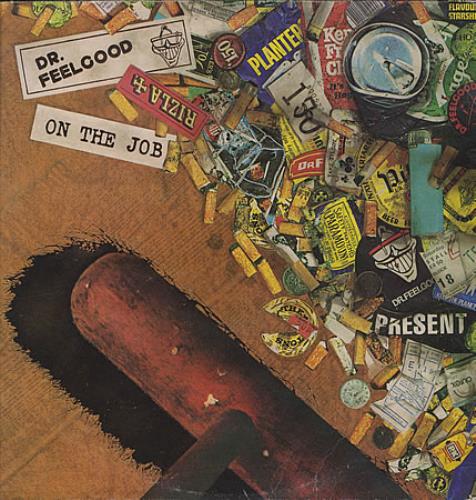 Dr Feelgood On The Job vinyl LP album (LP record) UK DRFLPON392333