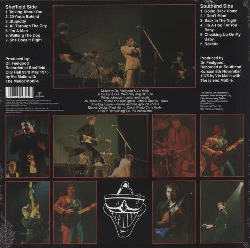 Dr Feelgood Stupidity - 50th Anniversary Edition - Sealed vinyl LP album (LP record) UK DRFLPST872806