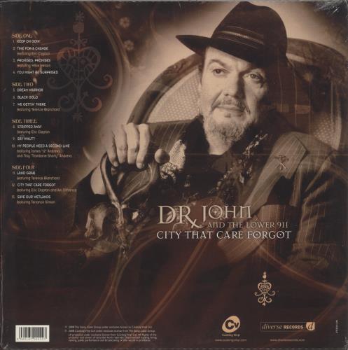 Dr John City That Care Forgot - Shrink 2-LP vinyl record set (Double LP Album) US DRJ2LCI878738