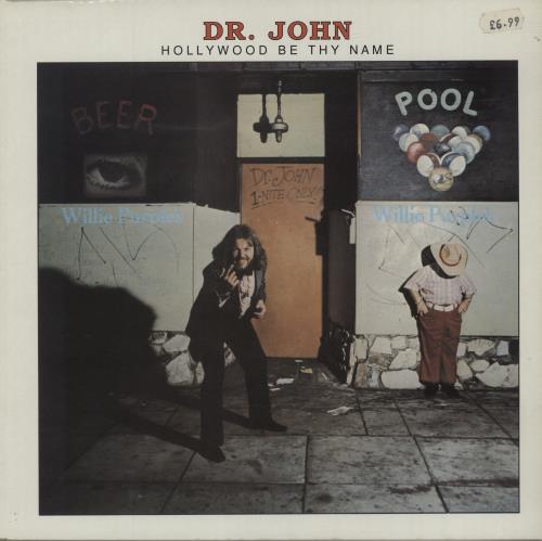 Dr John Hollywood Be Thy Name vinyl LP album (LP record) UK DRJLPHO523144