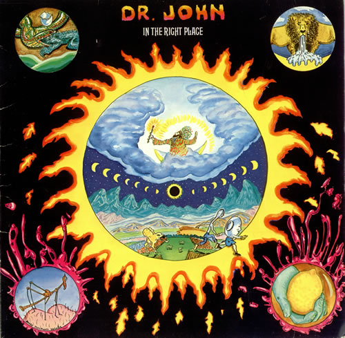 Dr John In The Right Place vinyl LP album (LP record) German DRJLPIN497704