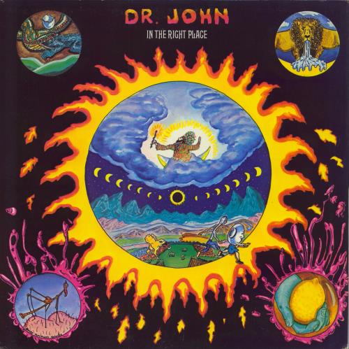 Dr John In The Right Place vinyl LP album (LP record) UK DRJLPIN790028