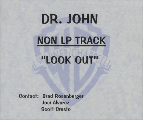Dr John Look Out CD-R acetate US DRJCRLO197950