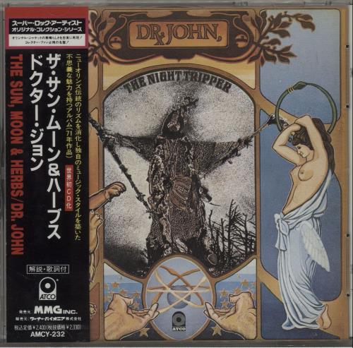 Dr John The Sun Moon Herbs CD album (CDLP) Japanese DRJCDTH684932