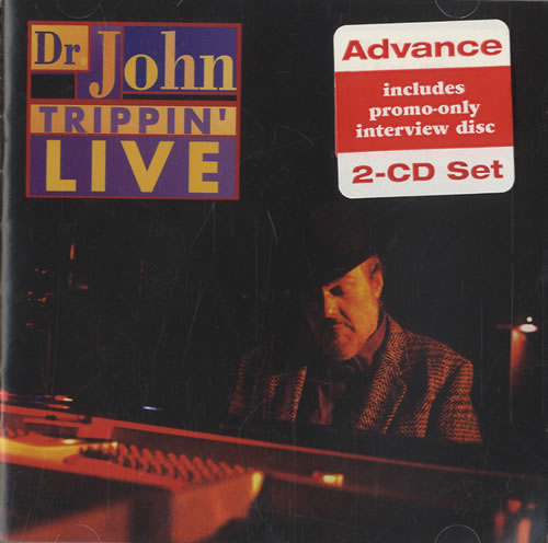 Dr John Trippin' Live 2 CD album set (Double CD) US DRJ2CTR525023