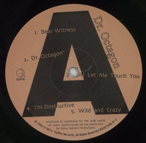 Dr Octagon Dr. Octagonecologyst 2-LP vinyl record set (Double LP Album) US OCT2LDR870006