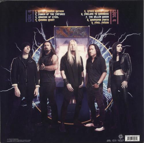 Dragonforce Warp Speed Warriors vinyl LP album (LP record) UK D3BLPWA875396