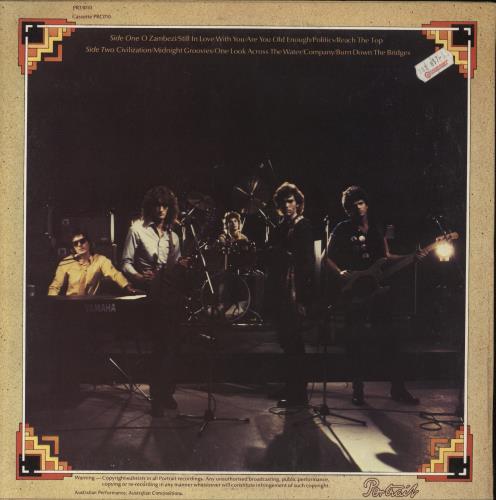 Dragon O Zambezi vinyl LP album (LP record) Australian H2HLPOZ637250