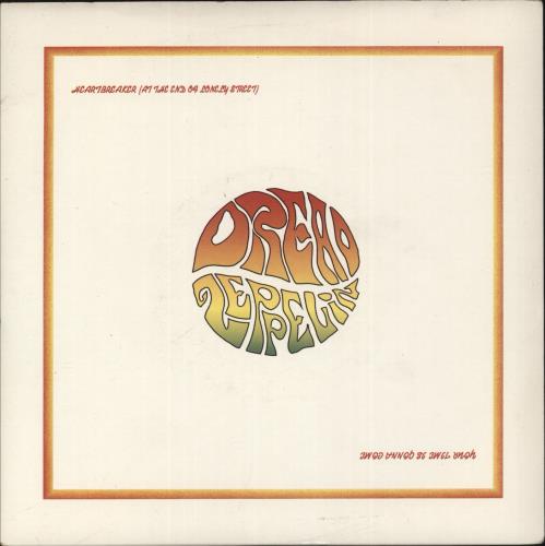 Dread Zeppelin Heartbreaker 7" vinyl single (7 inch record / 45) UK DZE07HE882286