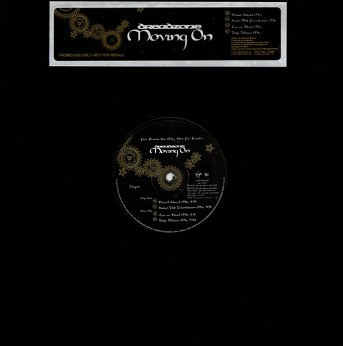 DreadZone Moving On 12" vinyl single (12 inch record / Maxi-single) UK DZO12MO94595