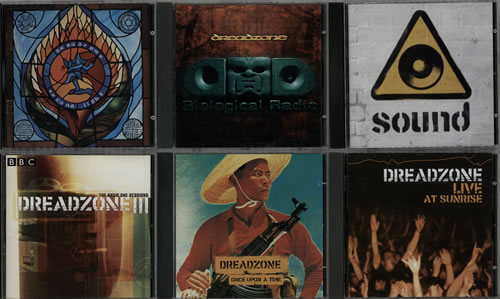 DreadZone Quantity Of Albums 6-CD album set UK DZO6CQU622626