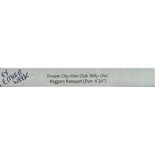 Dream City Film Club Billy Chic video (VHS or PAL or NTSC) UK DCFVIBI241477