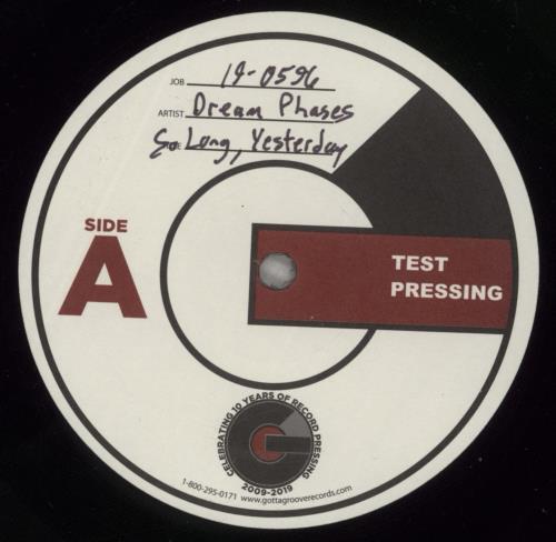 Dream Phases So Long, Yesterday - Test Pressing vinyl LP album (LP record) US 9RFLPSO883612