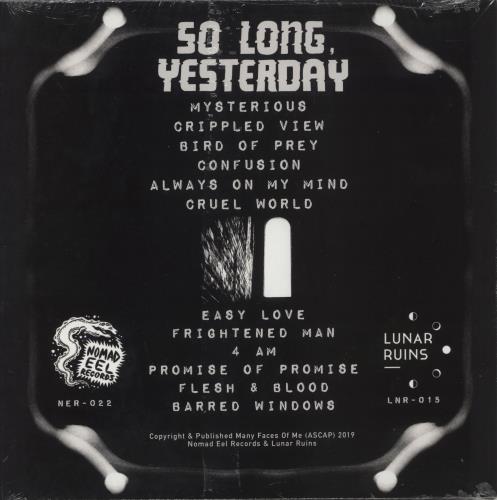 Dream Phases So Long, Yesterday vinyl LP album (LP record) US 9RFLPSO884380