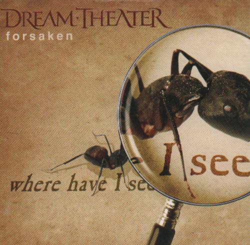 Dream Theater Forsaken [Edit] CD single (CD5 / 5") Dutch DRTC5FO655789