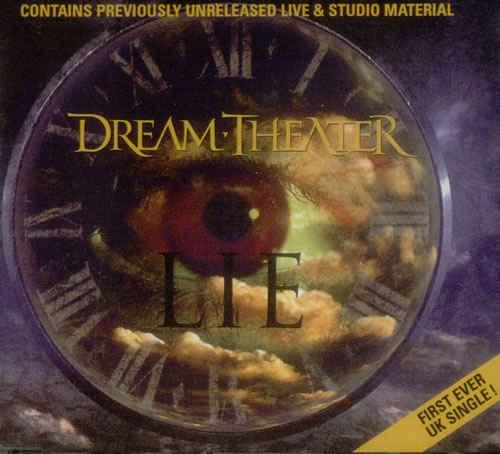 Dream Theater Lie CD single (CD5 / 5") UK DRTC5LI39119