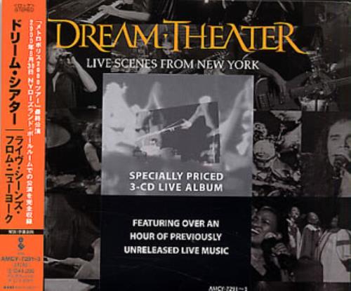 Dream Theater Live Metropolis Part 2 3-CD album set (Triple CD) Japanese DRT3CLI190193