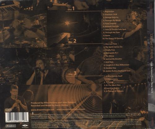 Dream Theater Live Scenes From New York 3-CD album set (Triple CD) German DRT3CLI681764