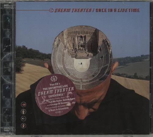 Dream Theater Once In A Live Time 2 CD album set (Double CD) US DRT2CON679860