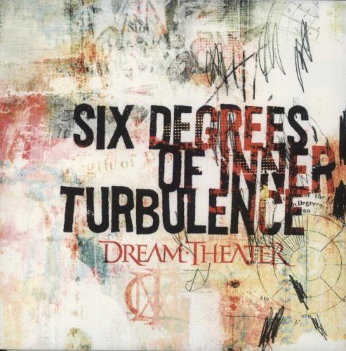 Dream Theater Six Degrees Of Inner Turbulence - 180 Gram Vinyl 2-LP vinyl record set (Double LP Album) UK DRT2LSI873344