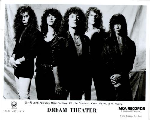 Dream Theater When Dream And Day Unite media press kit US DRTKIWH460805