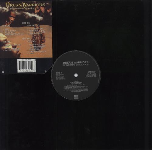 Dream Warriors Subliminal Simulation 2-LP vinyl record set (Double LP Album) UK DMW2LSU788761