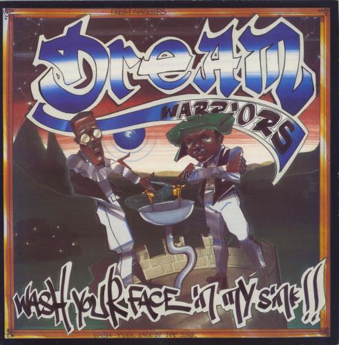 Dream Warriors Wash Your Face In My Sink 12" vinyl single (12 inch record / Maxi-single) UK DMW12WA718849