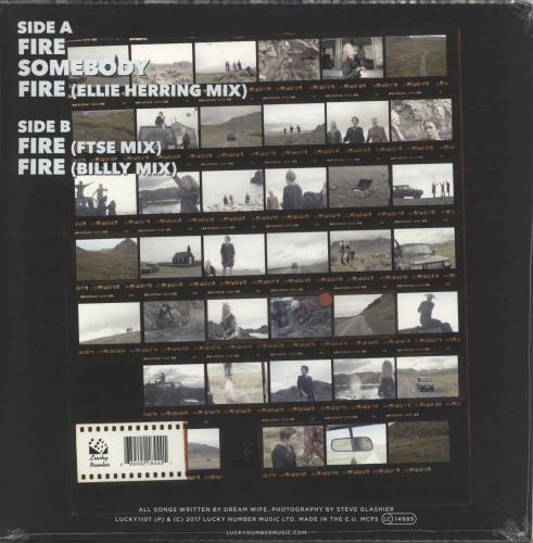 Dream Wife Fire - Sealed 12" vinyl single (12 inch record / Maxi-single) UK 02I12FI865871