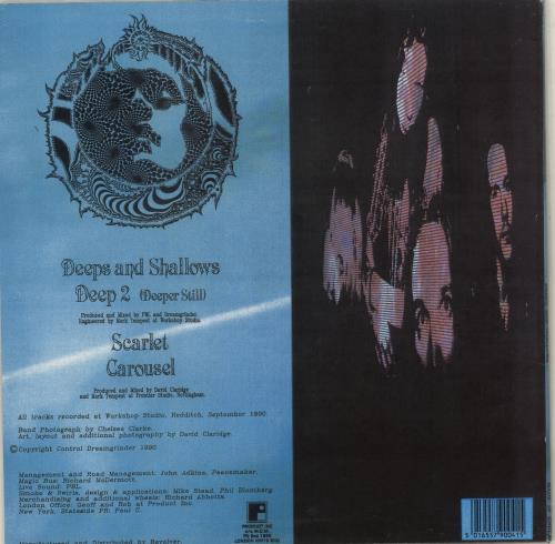 Dreamgrinder Deeps And Shallows vinyl LP album (LP record) UK ZRELPDE713289