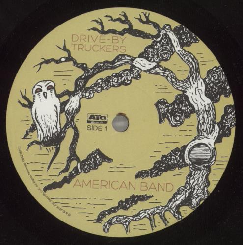 Drive-By Truckers American Band + 7" vinyl LP album (LP record) US 0T7LPAM877732
