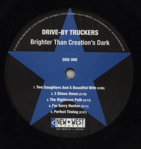 Drive-By Truckers Brighter Than Creation's Dark 2-LP vinyl record set (Double LP Album) US 0T72LBR842698