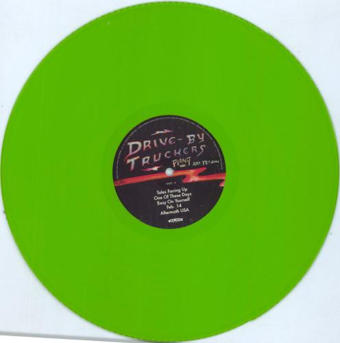 Drive-By Truckers Plan 9 Records July 13, 2006 - Lime Green Vinyl 3-LP vinyl record set (Triple LP Album) US 0T73LPL812180