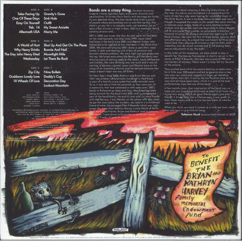 Drive-By Truckers Plan 9 Records July 13, 2006 - Lime Green Vinyl 3-LP vinyl record set (Triple LP Album) US 0T73LPL812180