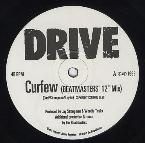 Drive (pre-All Saints) Curfew 12" vinyl single (12 inch record / Maxi-single) UK DRV12CU191407